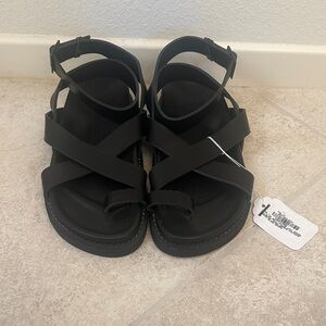 THE BALI TAILOR Leni Sandal | Black | 38